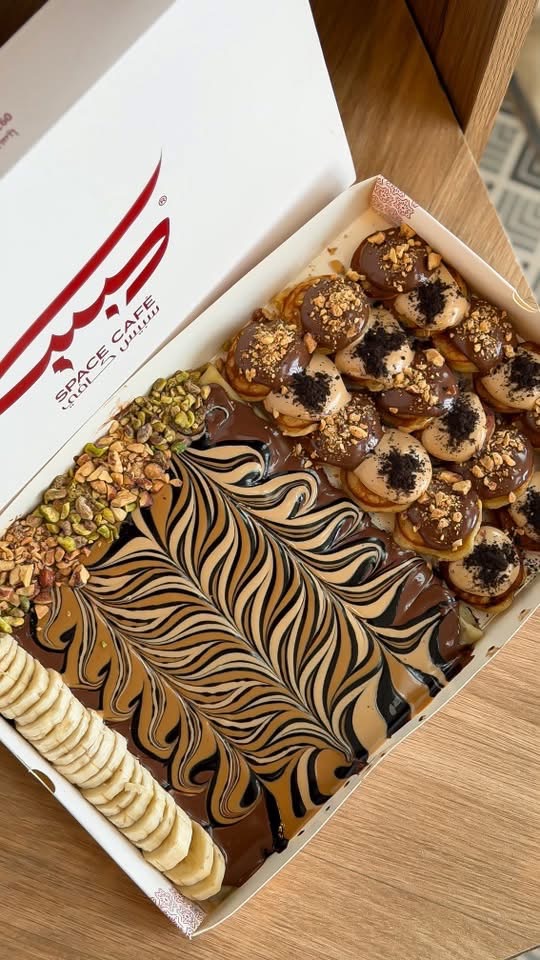 ميني بان كيك + كريب فل