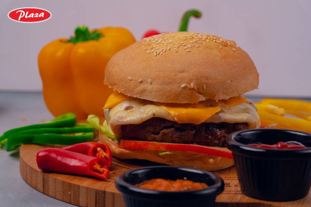 برجر لحم موزريلا