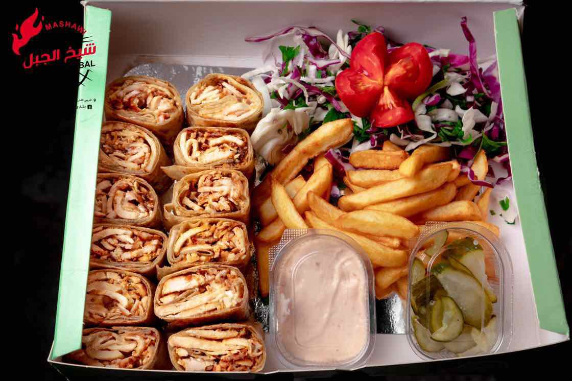 بوكس شاورما دجاج صغير