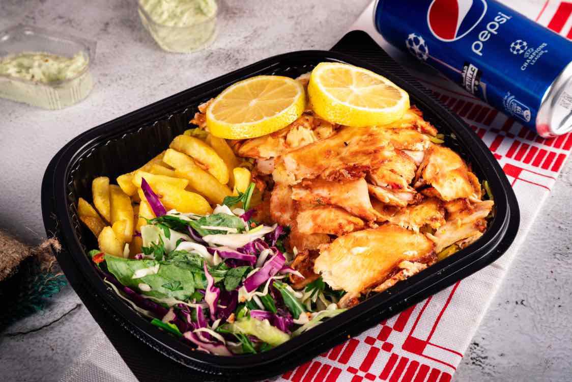 وجبة شاورما دجاج