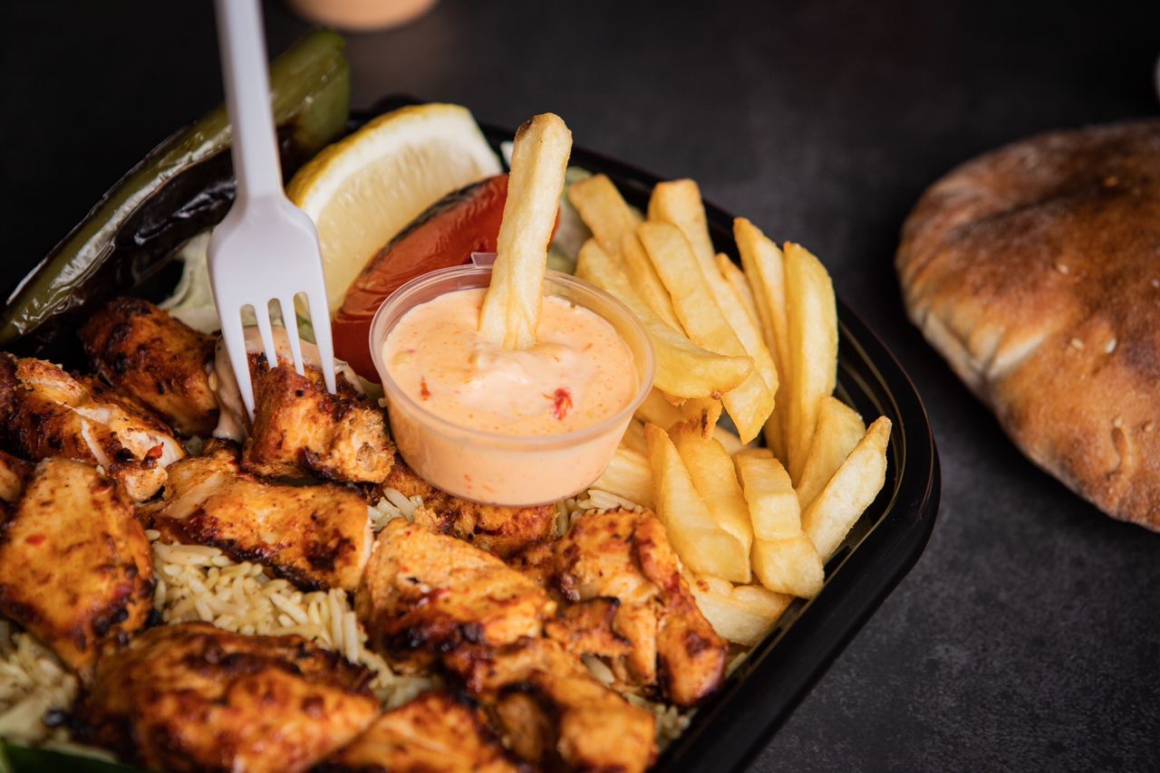 وجبة شيش طاووق