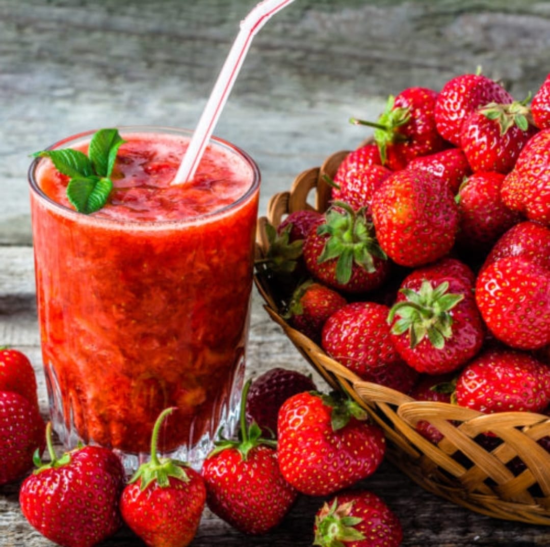 عصير فراوله 