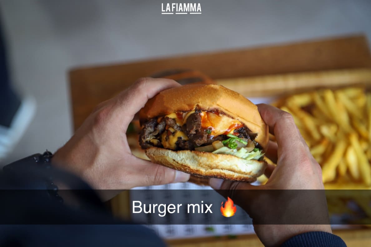 برجر ميكس شرائح ستيك