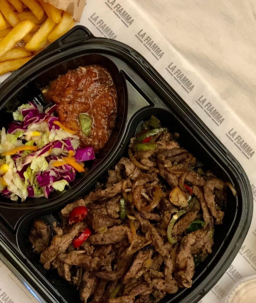 وجبة شرائح ستيك 