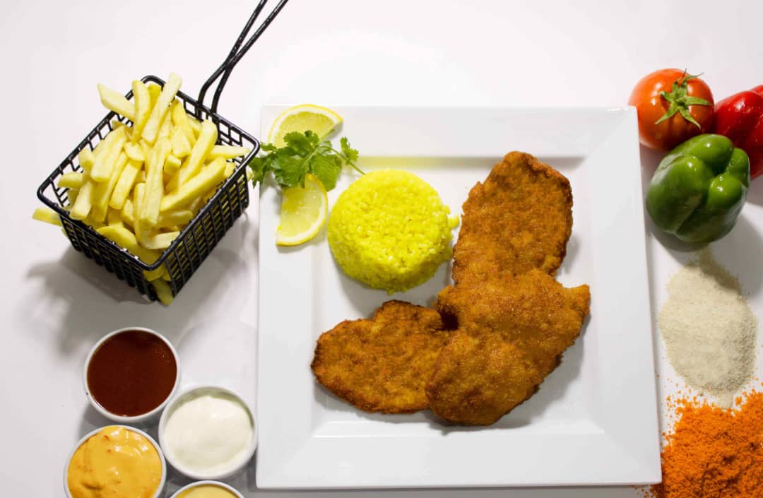 وجبة دجاج بانيه 