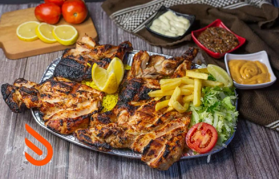 دجاجة مشوية