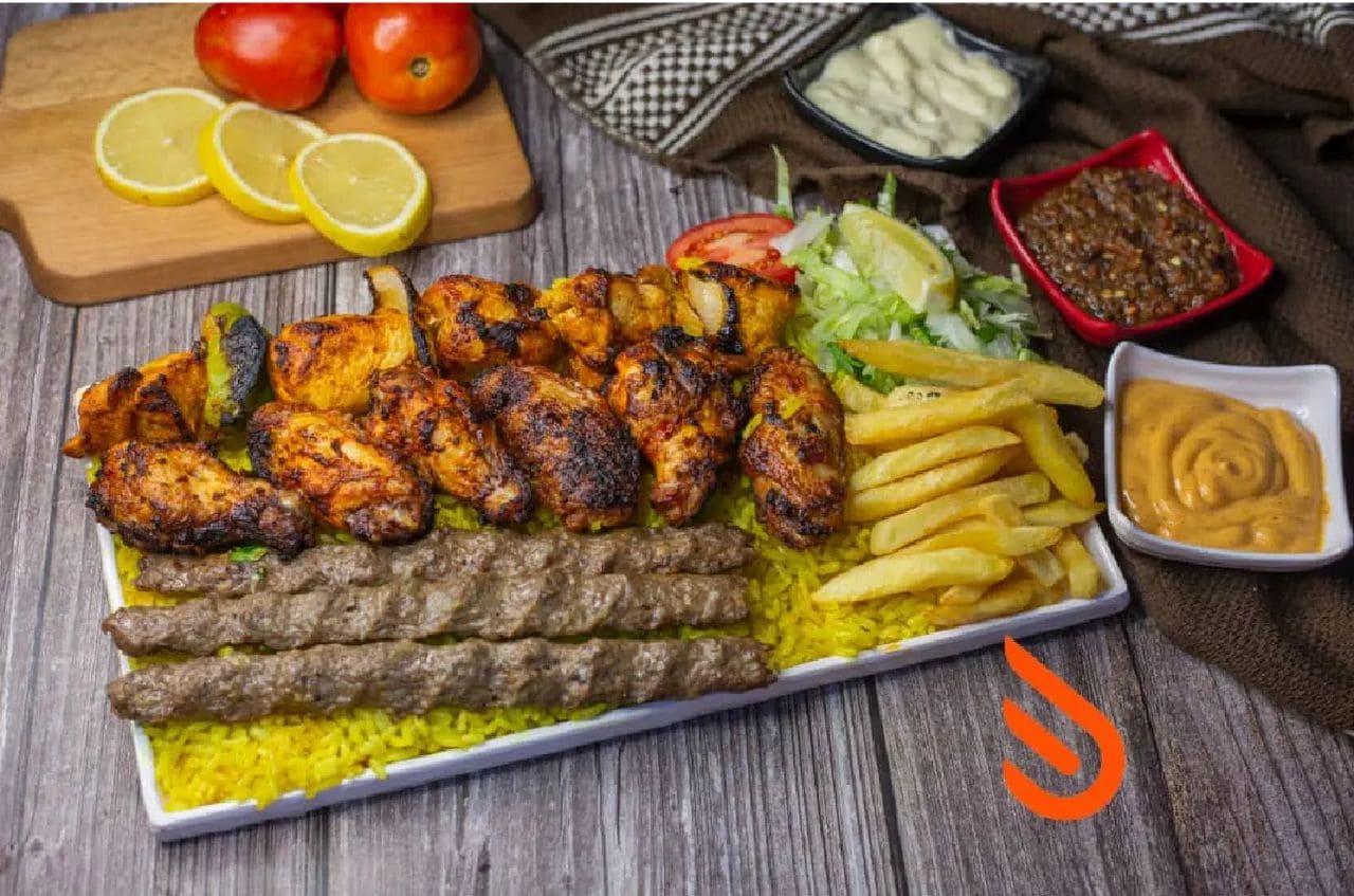 وجبة مشكلة متوسطة