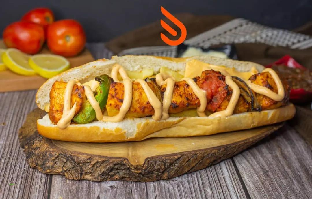 شيش طاوق دجاج خبزه