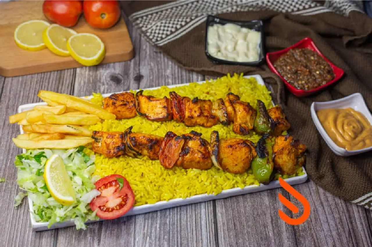 وجبة شيش طاوق دجاج
