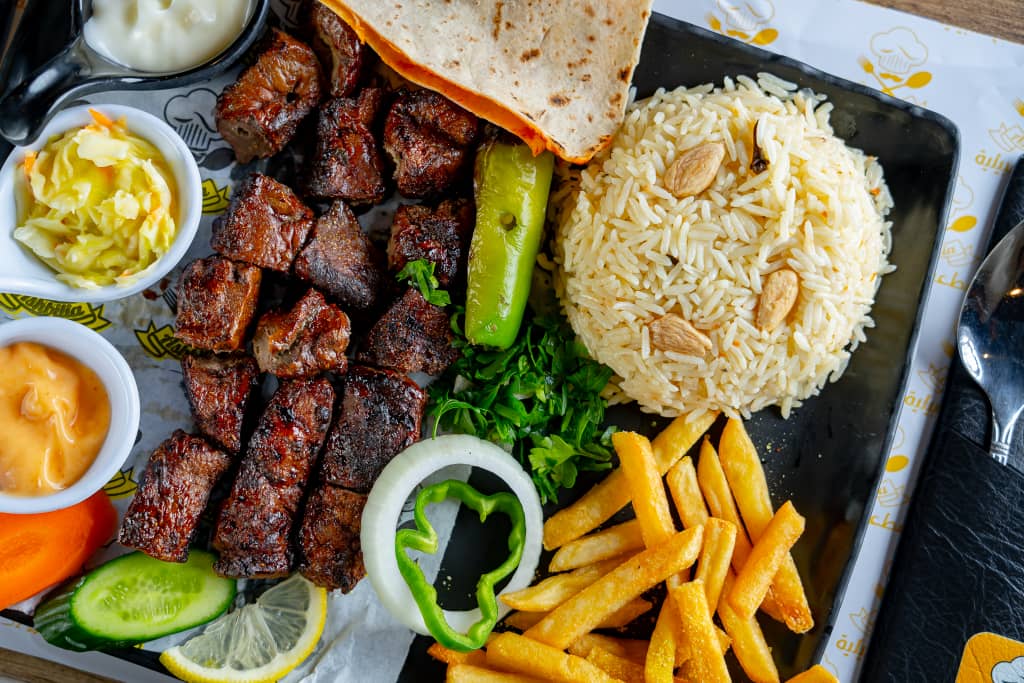 وجبه كبده 3 اسياخ
