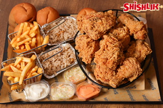 وجبة كنتاكي 6 قطع 