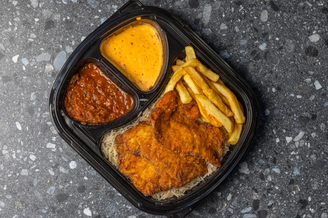 وجبة اسكالوب مقلي