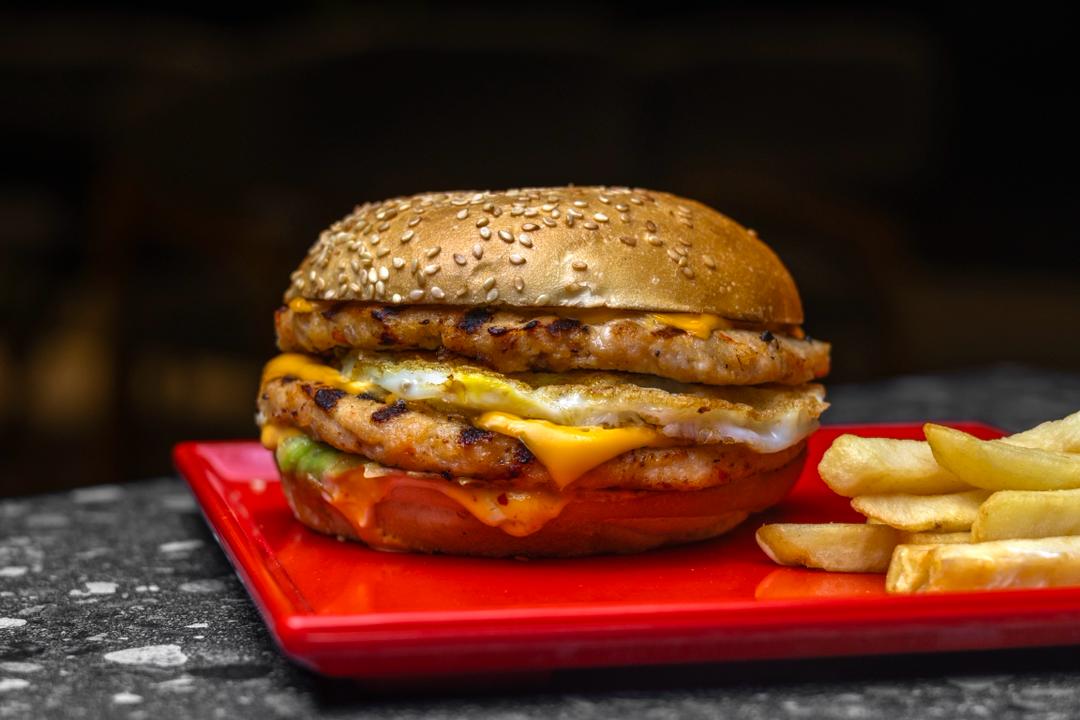 برقر دجاج دبل