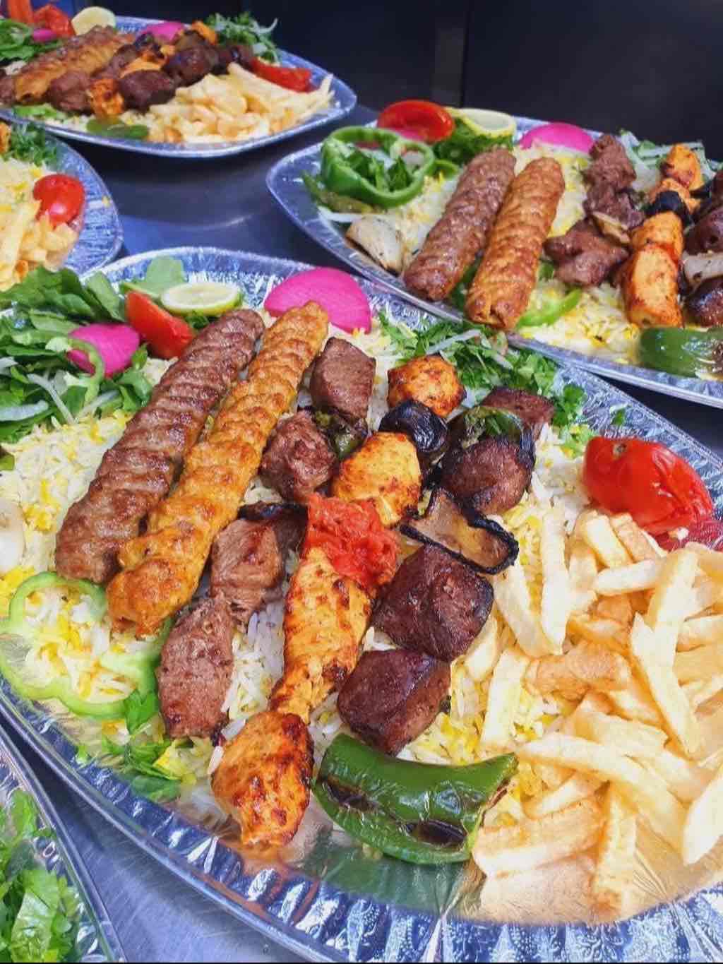 وجبة مشكل 5 اسياخ