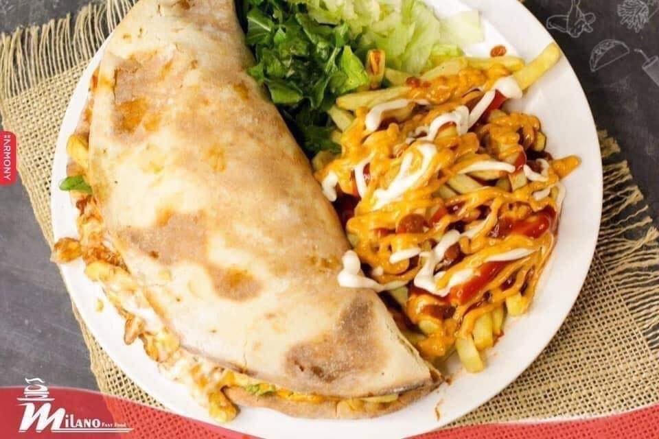 بيتزاء مطبقه