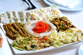 صحن سلطة مشكل كبير 