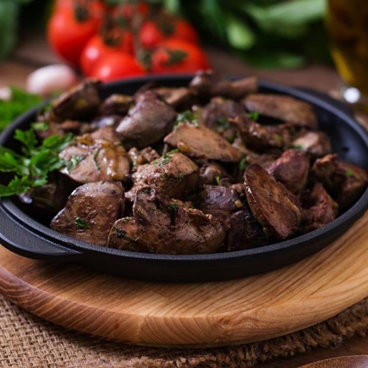 وجبة كبد مشويه